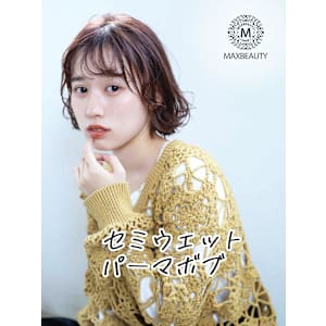 セミウェットパーマボブ☆銀座/東京駅