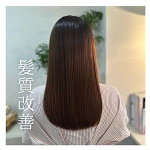 髪質改善ストレート