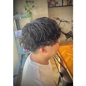 無造作／セクシー／大人パーマ