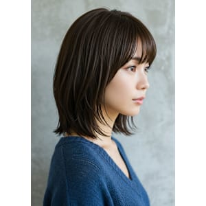 30代40代50代外ハネボブレイヤー髪質改善酸性ストレート