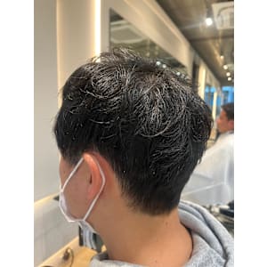 【RISK 飛澤広偉】前下がりマッシュ 刈り上げマッシュ　