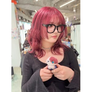 ハイトーン　髪質改善　カラー　ピンク - N° rico 名駅【ナンバー リコ メイエキ】掲載中