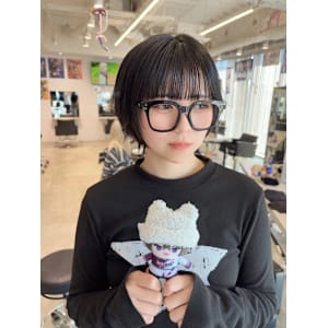 ボブ　丸みショート　髪質改善トリートメント　ダークカラー - N° rico 名駅【ナンバー リコ メイエキ】掲載中