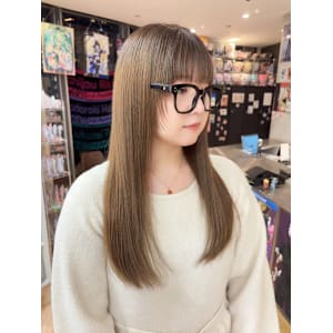 ミルクティーベージュ　ハイトーン　ケアブリーチ　髪質改善TR - N° rico 名駅【ナンバー リコ メイエキ】掲載中