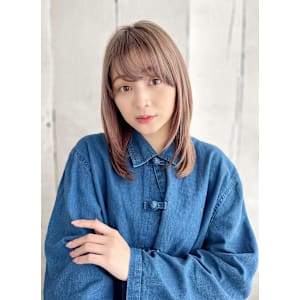 ナチュラルレイヤーのワンカールスタイル