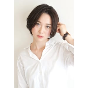  似合わせカット 美髪 30代 40代 50代　大人ショート