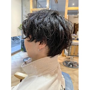 マッシュ×ニュアンスパーマ【立川/メンズ】