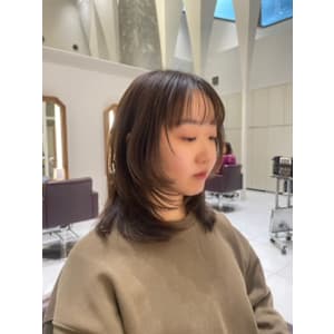 伸ばし途中でも可愛く♪