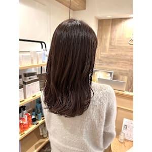 【Terrace】セミロング×アッシュブラウン