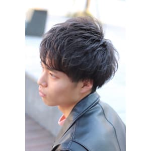 細束ショートマッシュ