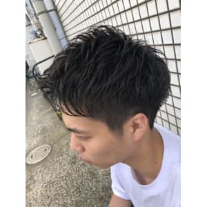 ショートマッシュ  アップバングスタイル - HANDs -for Men-【ハンズ】掲載中