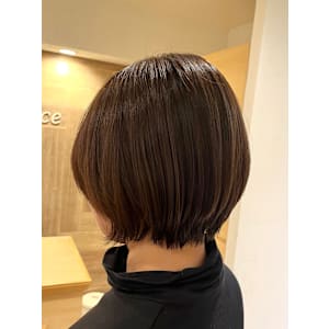 【Terrace】ショートボブ×ナチュラルハイライト