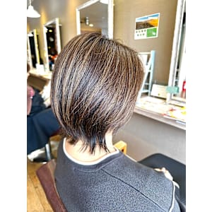 30代40代50代マッシュショートショートボブショートカット