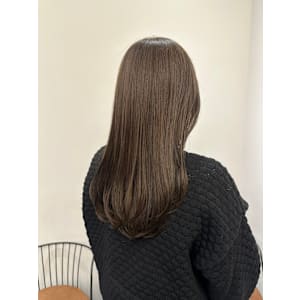 池袋 イルミナカラー 透明感 オリーブブラウン♪