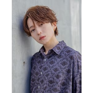 【小久保style】メンズカットツーブロックツイストウルフ