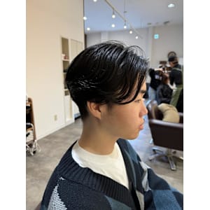 メンズニュアンスパーマスタイル