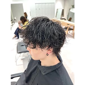 刈り上げマッシュ×ツイストスパイラル【松戸/メンズ】