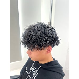 刈り上げマッシュ×ツイストスパイラル【松戸/メンズ】