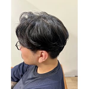 セットが楽になる！毛流れパーマ