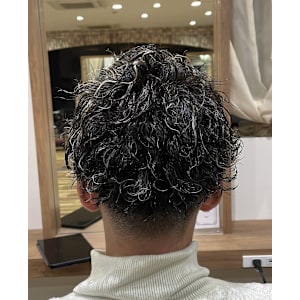 【メンズ×ツイストスパイラル×ハイライト】