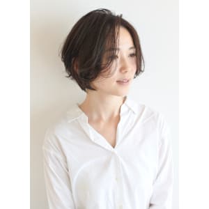  似合わせカット 美髪 30代 40代 50代　大人ショート