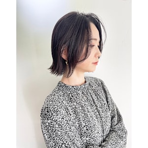  似合わせカット 美髪 30代 40代 50代　大人ショート