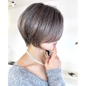  似合わせカット 美髪 30代 40代 50代　大人ショート