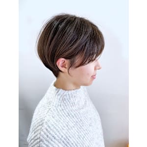  似合わせカット 美髪 30代 40代 50代　大人ショート