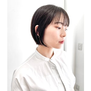  似合わせカット 美髪 30代 40代 50代　大人ショート