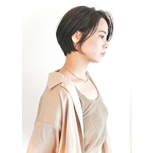  似合わせカット 美髪 30代 40代 50代　大人ショート