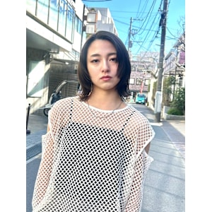 顔まわりレイヤー　ボブ　ロブ