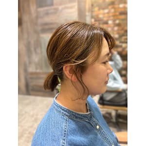 仕上げアレンジ