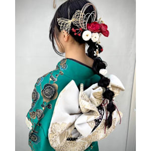 成人式/振袖/着付け/ヘアーメイク/着物レンタル/前撮り