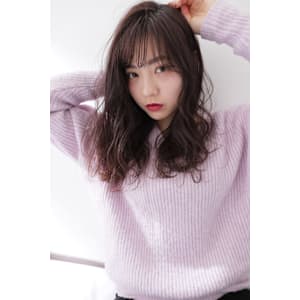 イメチェン/ホワイトブロンド/外ハネボブ/美髪/八乙女