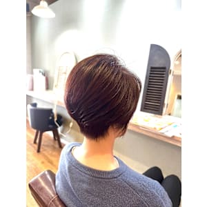 30代40代50代マッシュショートショートボブショートカット