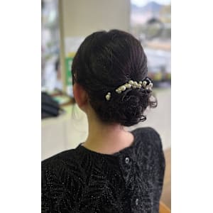★結婚式おセット×アレンジシニヨン - Hair'sDeparture KIHARA【ヘアーズディパーチャーキハラ】掲載中