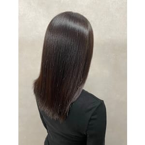 美髪髪質改善トリートメント/似合わせカット/フェミニンロング