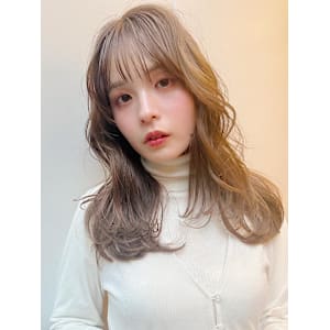 メルティーカラー/フェミニンロング/似合わせカット/渋谷