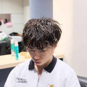 シャドウパーマ／マッシュ