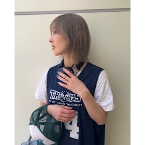 髪質改善カラー/ダブルカラー/ブリーチ/レイヤーボブ/久屋大 - N° blao 名古屋栄【ナンバー ブラオ ナゴヤサカエ】掲載中