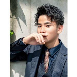 スパイラルパーマ/メンズカット/銀座/有楽町/理容室