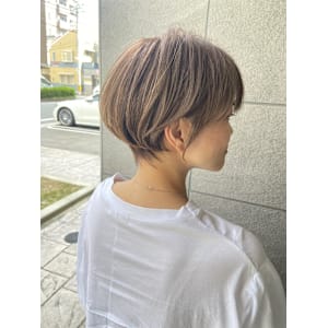 ハイトーンショートボブ☆