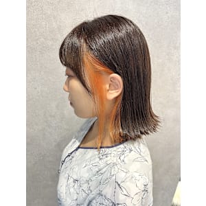 20代/30代/40代/50代/覚王山/千種/インナーカラー