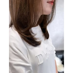 20代/30代/40代/50代/レイヤーカット/韓国/顔周り