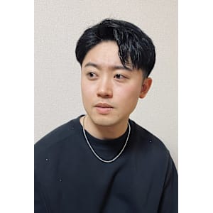 30代/40代/50代/センターパート/マッシュ/韓国