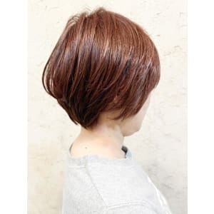 【Flor_戸塚】*大人ショート+オレンジベージュ*