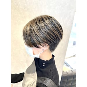 20代/30代/40代/50代/ハイライト/ハンサムショート