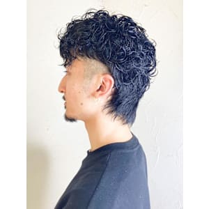【Reir_下北沢】*メンズパーマ+刈り上げツーブロック*