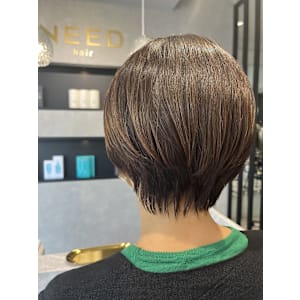 30代/40代/50代/ショート/髪質改善/縮毛矯正