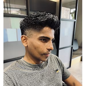 0.8mmフェードカットアップバンクスタイル